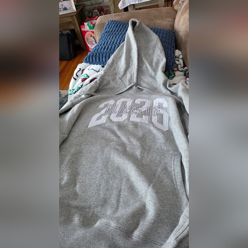 Gray Class of 2026 Hoodie